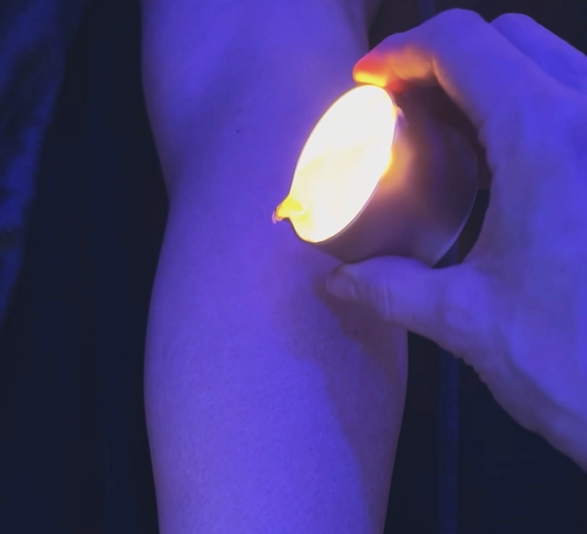 MASSAGE à la BOUGIE Harmonie Céleste - Éveil des Sens